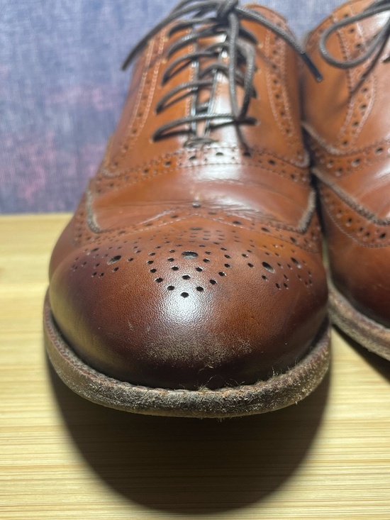 Beckett Simonon Men\'s Yates Oxford Wingtip Lace Up Leather Dress Shoes Brown 10 main image 15